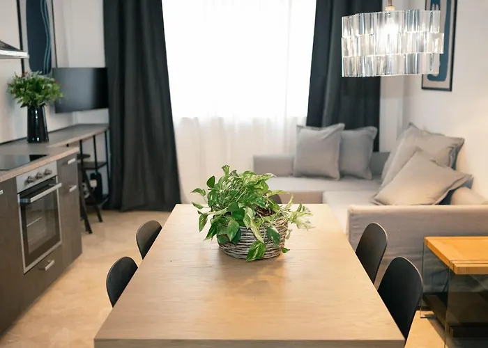 Black Marble - Design Lägenhet